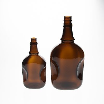 1500ml amber fancy wine or cooking sauce glass bottles