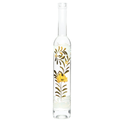 375ml 12oz Ice Wine Glass Bottle Liquor Bottle With Cork Stopper 
