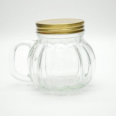 720ml Glass Mason Jar Drinking Cups / Mugs with Handle - Great for Gifts
