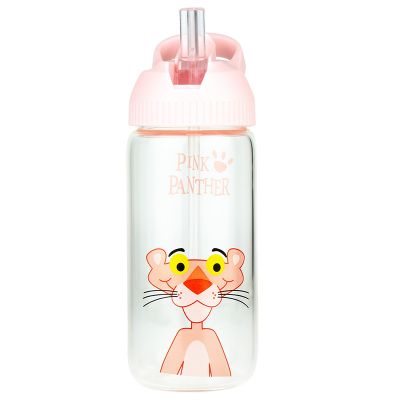 Best promotional gift carton glass water bottle with infuser and filter