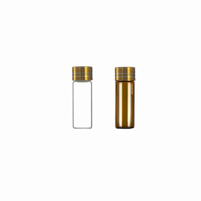 1 ml 2 ml 3 ml 4 ml 5 ml clear or amber borosilicate small glass bottles with lid