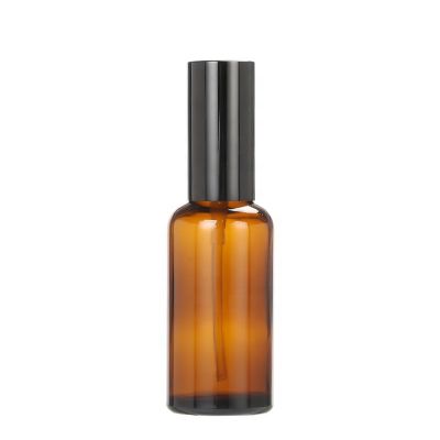 High Quality Cosmetic Empty Private Label Amber 15ml Glass Essential Oil Spray Bottle
