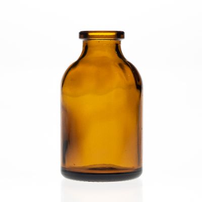 Germfree Pharmaceutical Use 30ml Brown Vial 1oz Custom Design Amber Liquid Medicine Bottle with Rubber Stopper