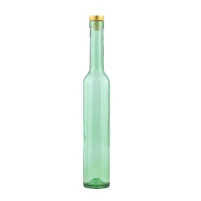 China 375ml Custom high-grade glass ice wine bottle with cork 