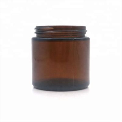100ml amber glass candle jar for decoration