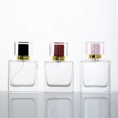 50ml 100ml Luxury Clear Empty Perfume Fragrance Bottiglia Profumo Perfume Bottle Glass