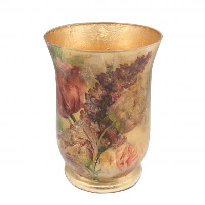 gold hurricane candle holder decorative jars and vases glass candle holder hurricane