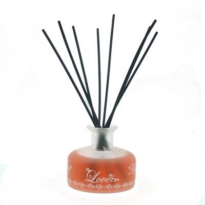 China supplier 6oz glass reed diffuser bottles 180ml decorative reed diffuser liquid