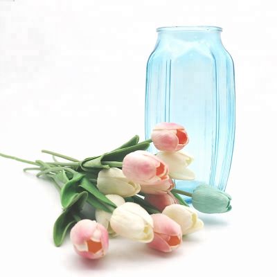 Decorative Modern Home Decor Clear Glass Vase For Flowers 