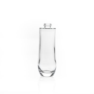 New Packaging 135ml Clear Cosmetic Glass Bottle With Pump Spray 