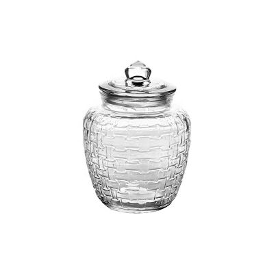 Kitchen Glassware Airtight Lid 1770ml Glass Storage Bottle Storage Jar 