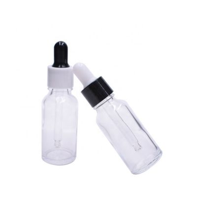 wholesale new type custom serum bottle e liquid 20ml empty clear essence bottle oil glass for aroma 
