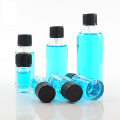 5ml 10ml 15ml glass essential oil bottles with childproof cap 
