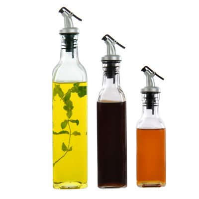 500ml Olive oil sprayer bottle for kitchen , pourer dispensing bottles for cooking vegetable oil and vinegar 