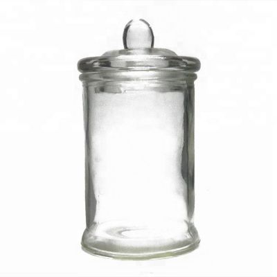 China Supplier Glass Tea Jar 305ml Clear Glass Jar for Tea for Tea Spice Nuts Rice 