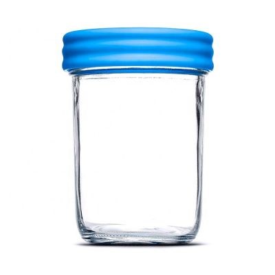 Tapered Glass Canning Mason Jar 8oz 250ml Food Storage Jar for Baby Food