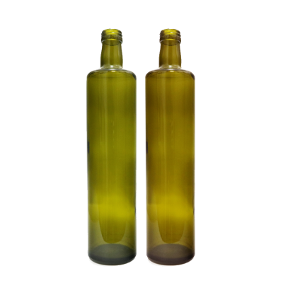 750ml Marasca bouteille en verre huile or Edible Oil food grade pet bottle 