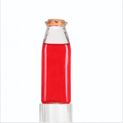 350ml Transparent Energy Drinking Glass Bottle Beverage Bottle For Juice 