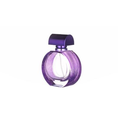 Hot Stamping Glass perfume bottles 50ml spray 