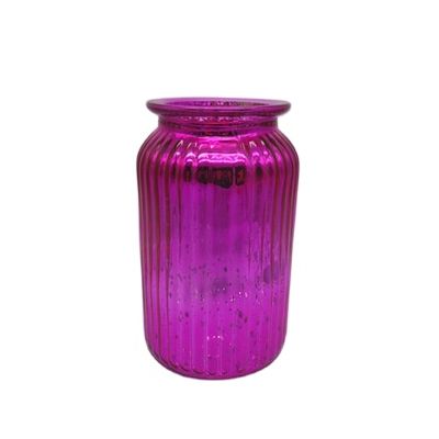 colour cheap glass vase for flower