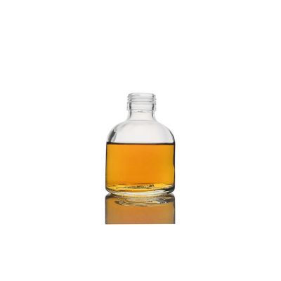 Custom 200ml Mini Bottle Glass Liquor Bottle for Sale 