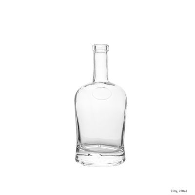 700ml Super White Tequila Spirit Glass Bottle for Sale 