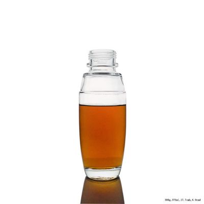 Factory Price 375ml Glass Spirit Liquor Wine Bottle with Screw Top 
