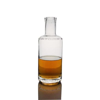 Carton Packaging 750ml Fancy Whiskey Glass Bottle Spirits Bottle 
