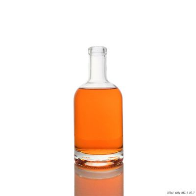 Custom Service 375ml 500ml 700ml Empty Rum Tequila Glass Bottle Wholesale 