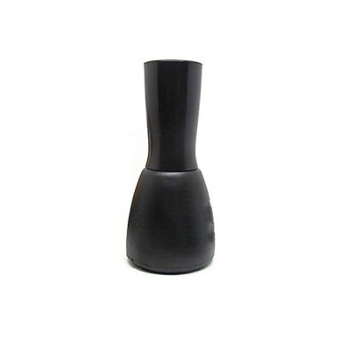12.5ml High Quality Mini Black Nail Gel Polish Bottle with Cap 