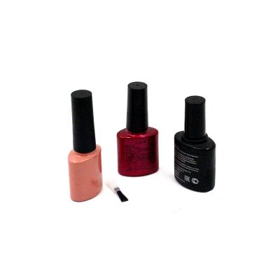 5ML 10ML 12ML 15ML Different Color Nail Polish Bottle with Brush 