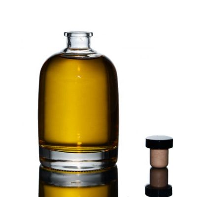 FDA Quality Thick Bottom Vodka/Whisky Glass Bottle Factory Price 