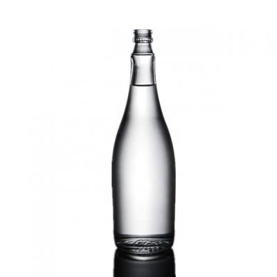 Custom luxury glass bottle for Gin Whisky Champagne 500ML BOTTLES with good T shape cork 