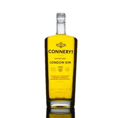 750ml high quality triangle shaped glass liquor bottle for whiskey vodka GIN