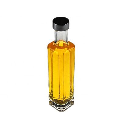 customize juice liquor glass bottles jars with cap 