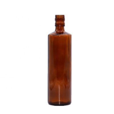 xuzhou amber 500ml glass vodka rum spirit bottle with cork for liquor