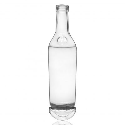 Factory Supply 750ml Crystal Glass Xo Rum Cognac 700ml Liquor Bottles