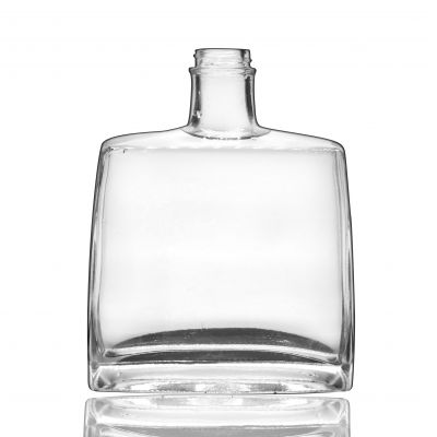 Custom Design Cork 750ml Luxury Crystal 700ml Rum Glass Bottles for Liquor