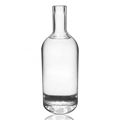 500ml customized design glass spirit bottles