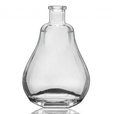 Vodka Packaging Super Flint High end Quality Glass 750ml Spirit Bottles Cognac 750ml Brandy Bottle 