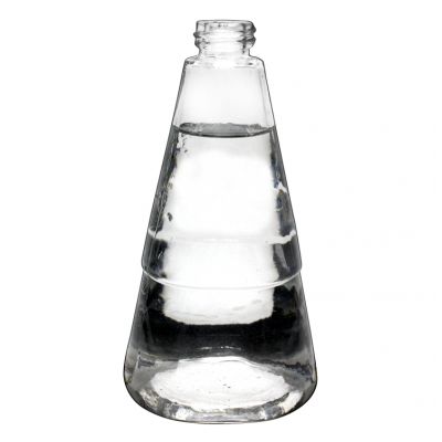 glass high quality crystal white glass 430ml beverage bottle water bottle 
