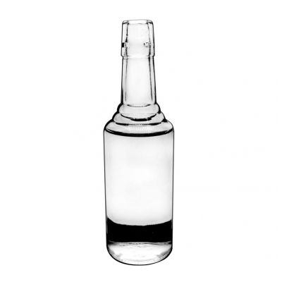 glass high quality crystal white glass 420 ml whisky liquor bottle beverage bottle