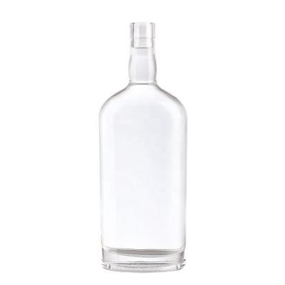 Hot Stamping 500ml 750ml liquor glass whiskey bottle 