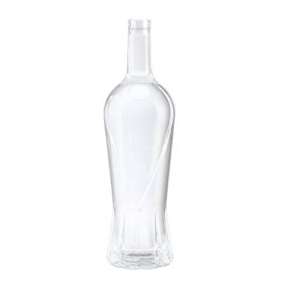 hot stamping 500ml 750ml empty vodka wine glass bottle design your own glass bottle absolut vodka 