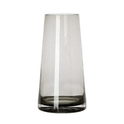 Modern simple style flower glass vase for home decoration wedding