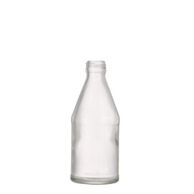 Best sale 8oz 250ml glass juice bottle with screw lids 