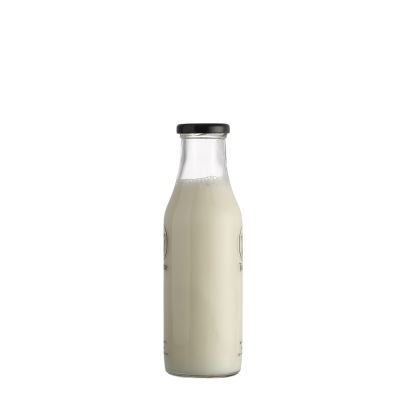 High quality manufacturer exports glass milk bottle 500ml 
