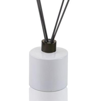 2020 New Item 200ml Painted White Recycled Empty Reed Diffuser Glass Aroma Bottle 