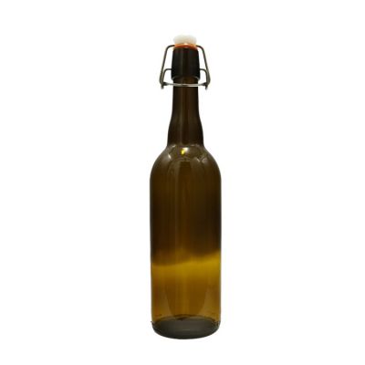 750ml swing top bottle amber beer bottle from chinese manufacturers