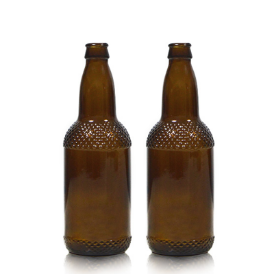amber color 500ml glass beer bottle manufacturing